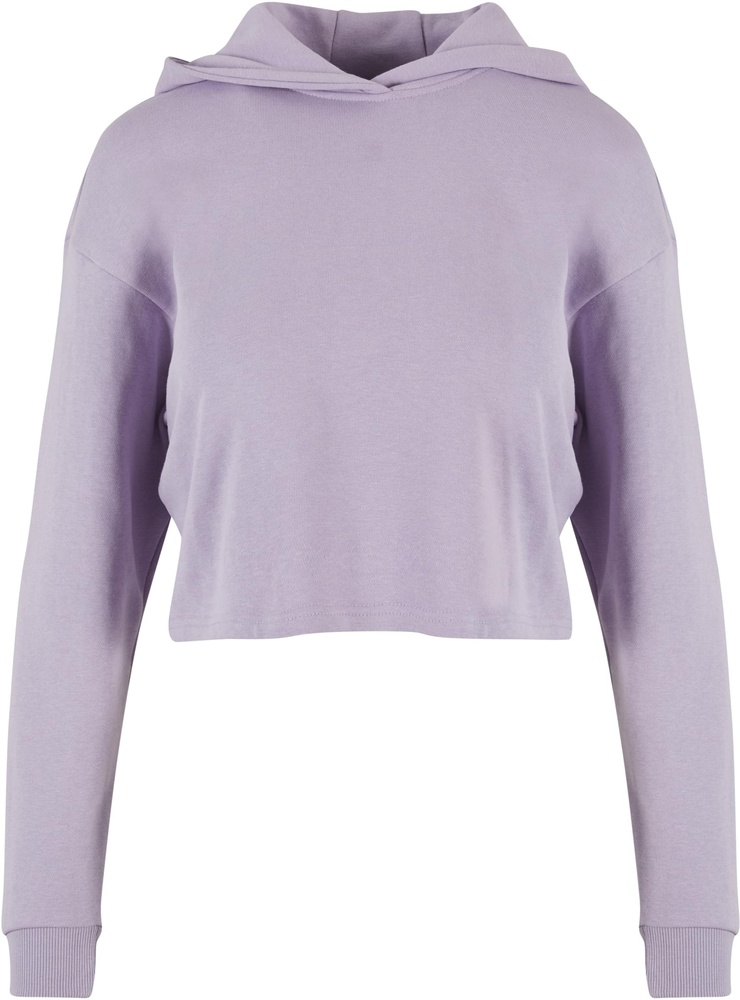 UrbanClassicsDamenLadiesOversizedCroppedLightTerryHoodieTB6854Dustylilac-3XL