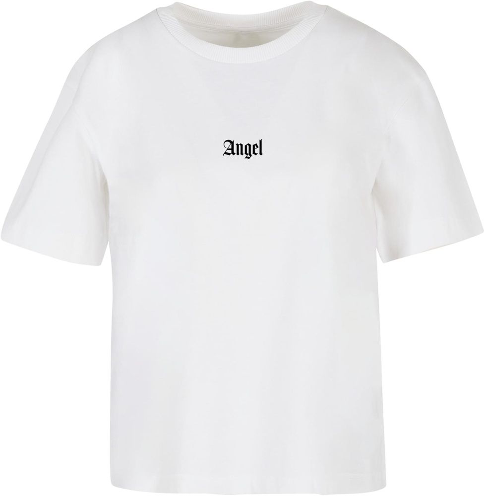 MissTeeDamenT-ShirtAngelWingsTeeMST020White-3XL