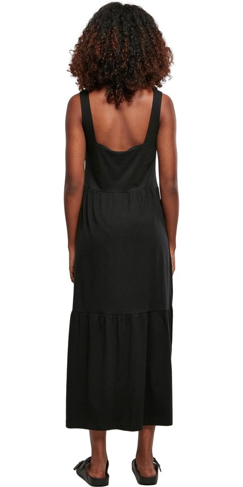 UrbanClassicsDamenLadies78LengthValanceSummerDressBlack-3XL