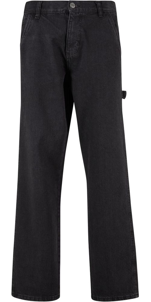 DEFJeanshoseWoodStraightFitJeansDFJS237Black-30