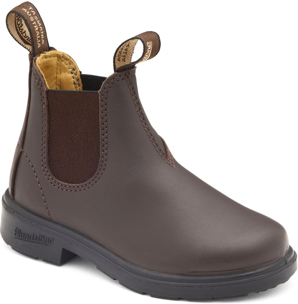 BlundstoneKinderChelseaBoots530BrownLeatherKidsBrown-K13UK