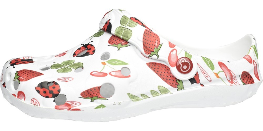 SanitaDamenSchuzzClogsGlobulePrint723100Fraise-36