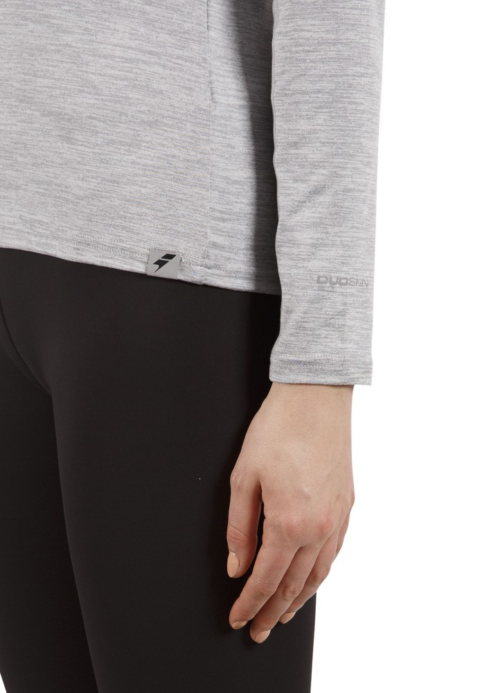 TrespassDamenHoodieSweatshirtHattie-FemaleActiveHoodiePlatinumMarl-XXS