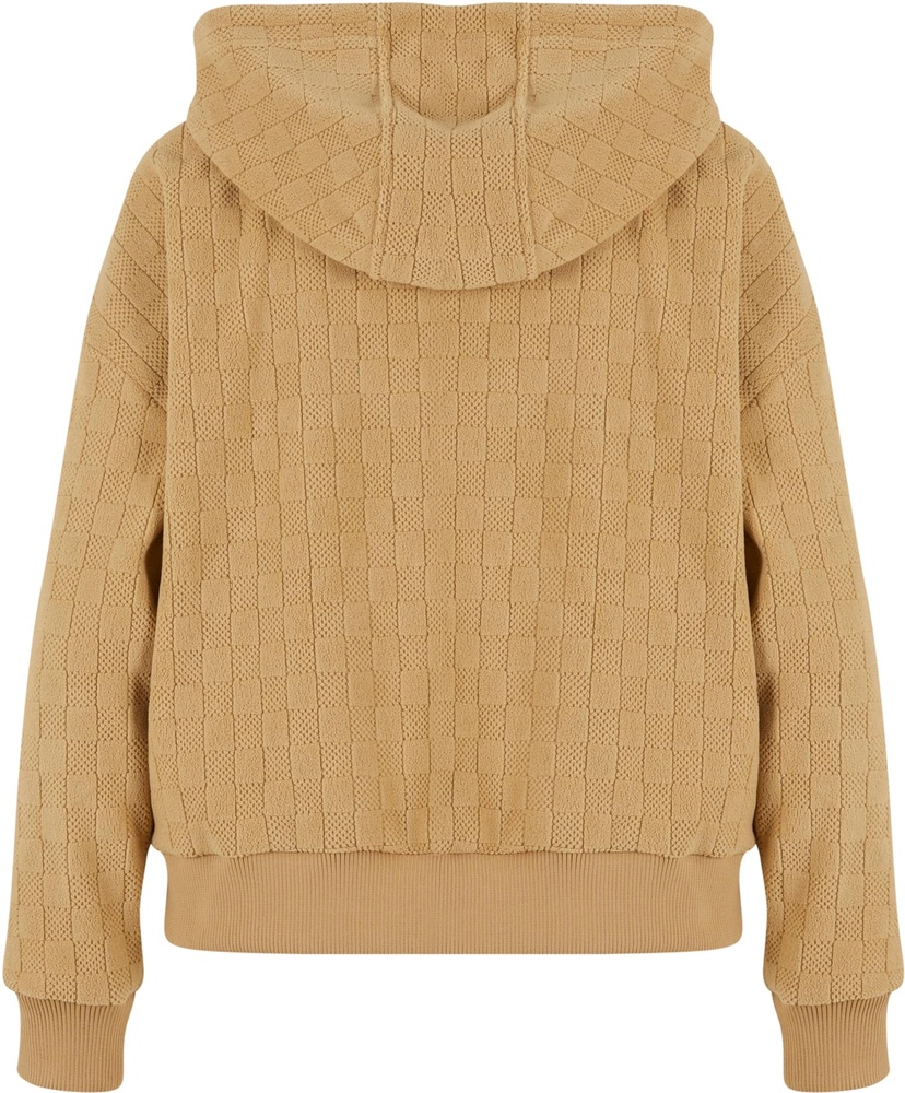 UrbanClassicsDamenLadiesJacquardVelvetOversizedZipHoodyTB7121