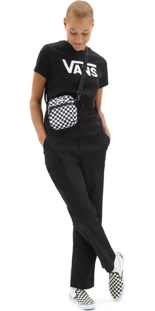 VansDamenShirtWmFlyingVCrewTeeBlack