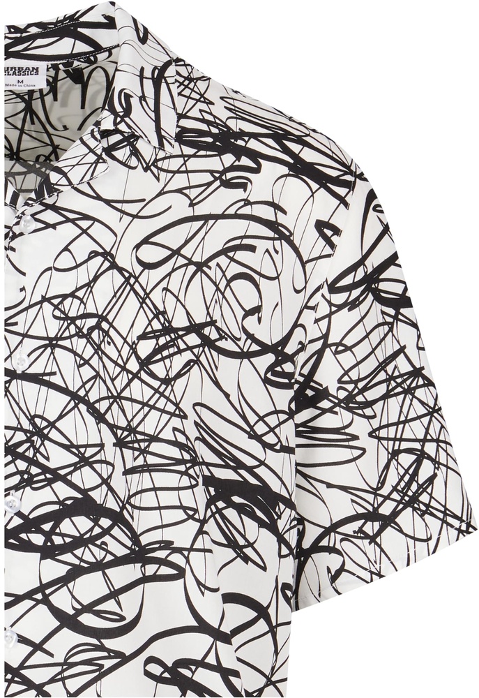 UrbanClassicsViscoseAOPResortShirtTB4150Whitescribble-3XL