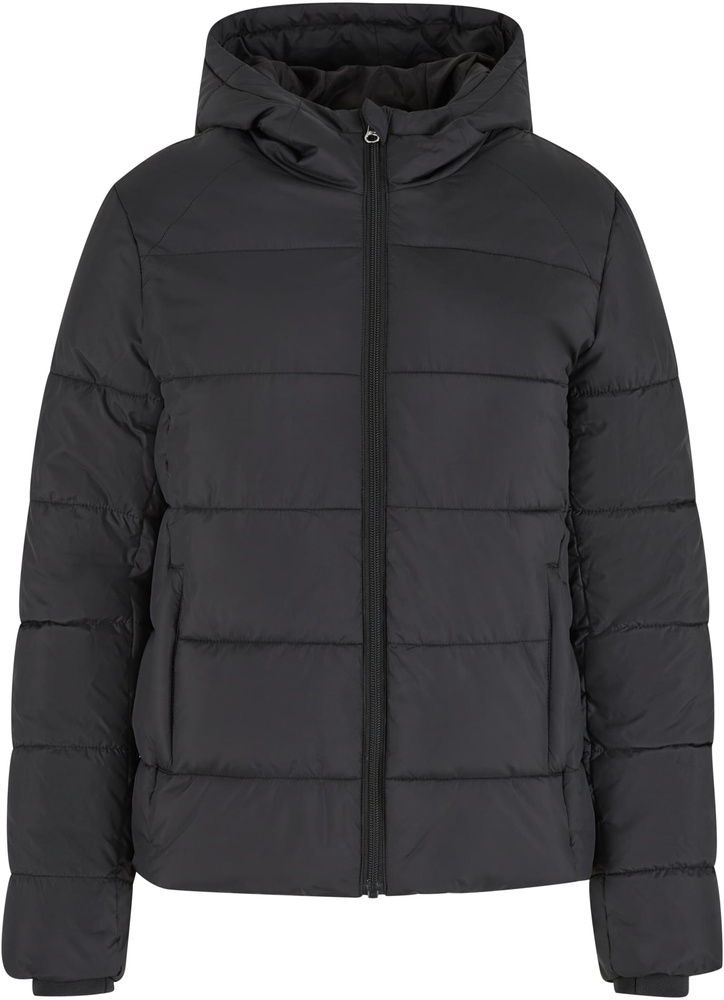 UrbanClassicsDamenKaputzenjackeLadiesShortPufferJacketWithHoodTB7006