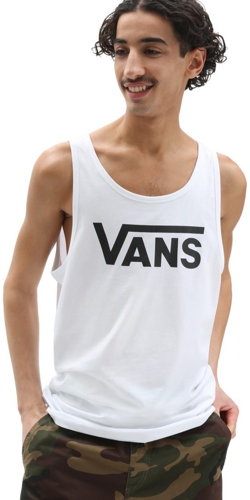 VansHerrenT-ShirtMnVansClassicTankWhiteBlack-L