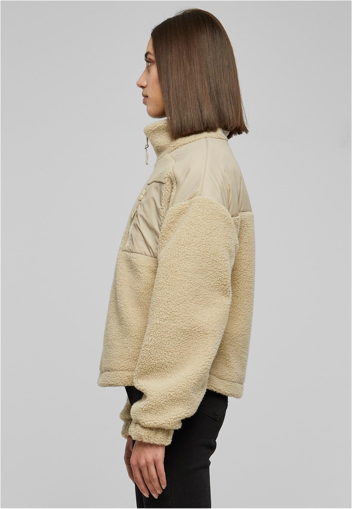 UrbanClassicsDamenLadiesSherpaMixJacket