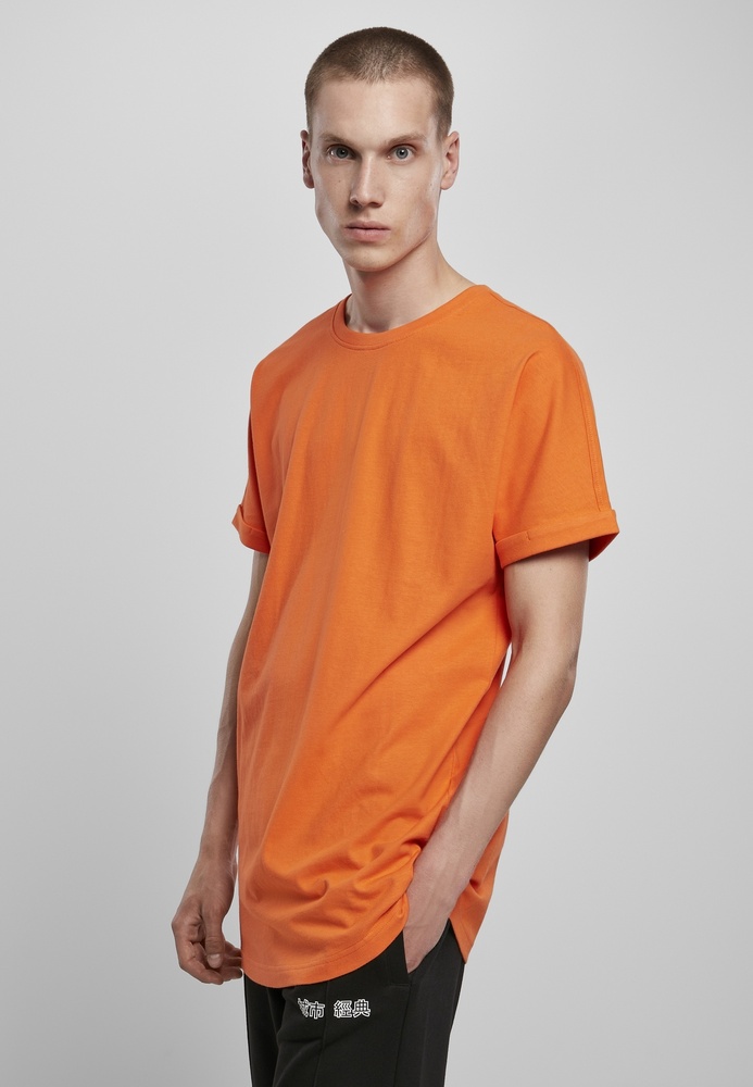 UrbanClassicsT-ShirtLongShapedTurnupTeeMandarin-3XL