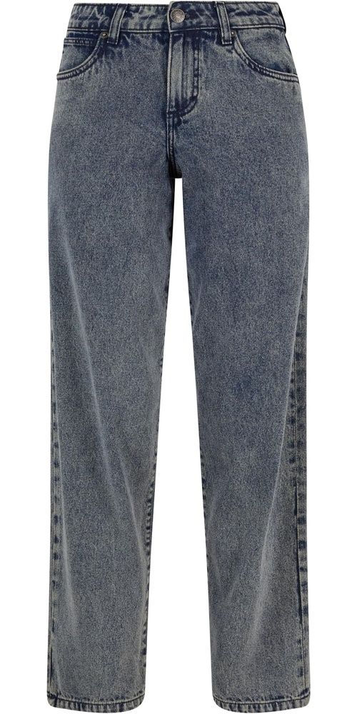 UrbanClassicsDamenLadiesMidWaist90sJeansTB7127DirtyWashed-26