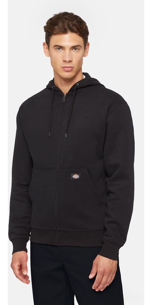 DickiesMidweightFullZipFleeceHoodieRegularDK0A4XTOBlack-M