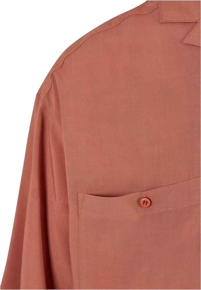 UrbanClassicsHemdOversizedResortShirtTerracotta-3XL
