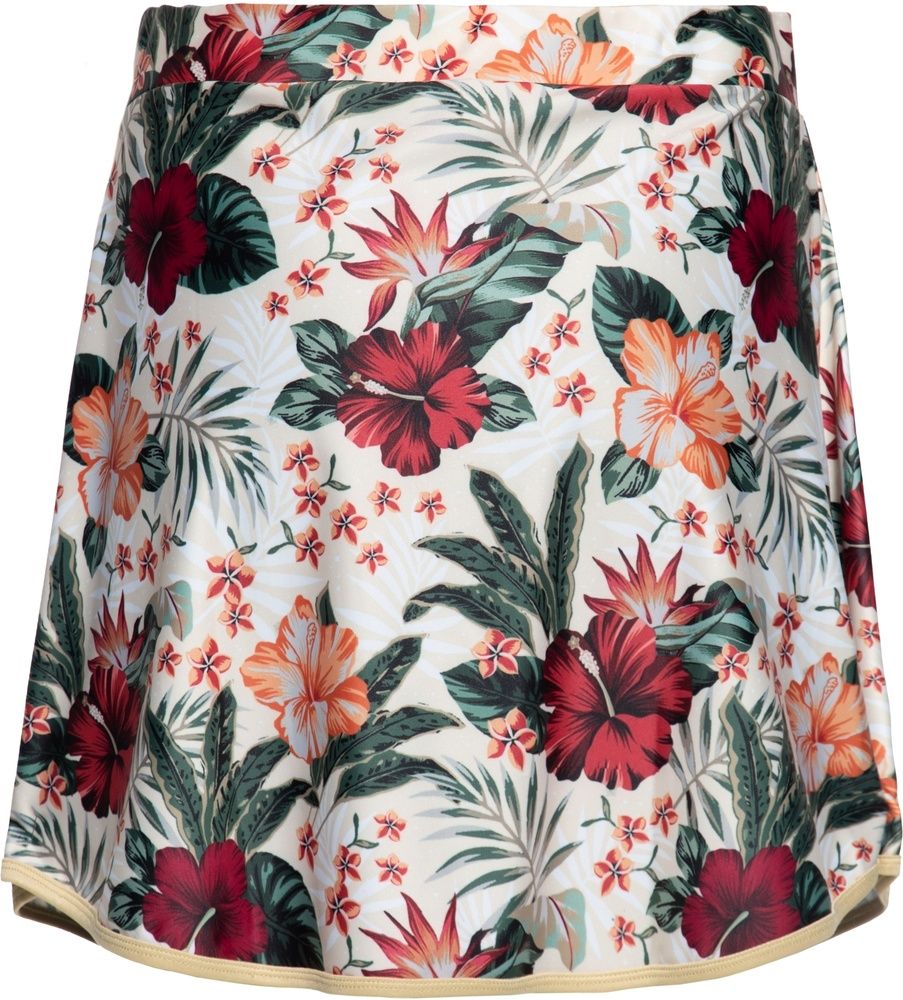 QueenKerosinDamenAopFlowerSwimSkirtQKU311006