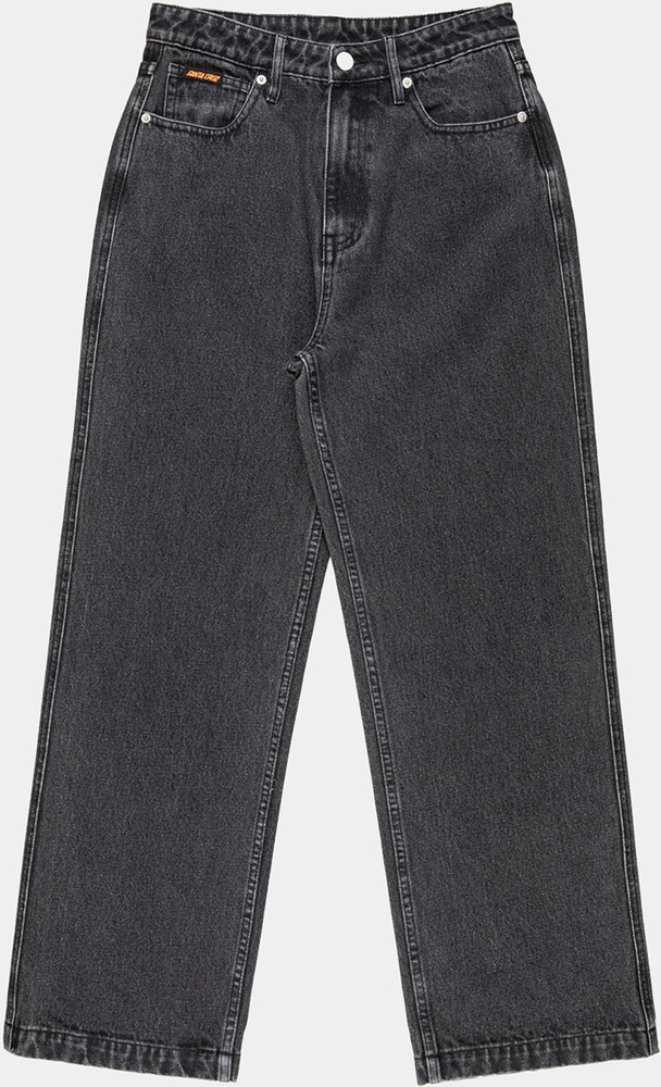 SantaCruzDamenHoseClassicBaggyJeansSCW-P1745BlackWash-6