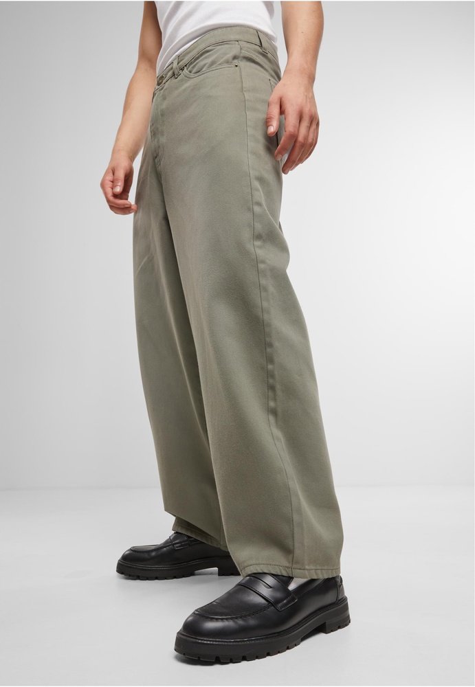 UrbanClassicsTaperedHeavyOunceBaggyJeansTB6746Paleolive-28