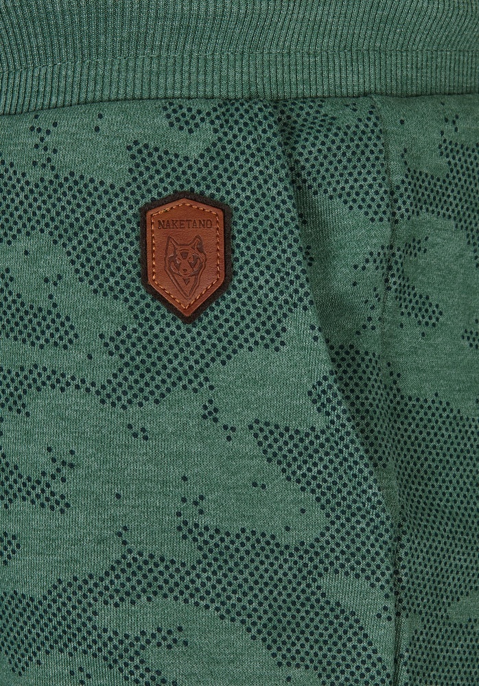 NaketanoSweatPantsJogginghoseSchnellbumser202300-0801PineGreenMelangeCamouflage-S