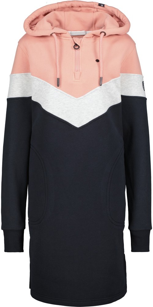 AlifeKickinDamenSweatkleidBiggiAKASweatdressMahagonium-2XL