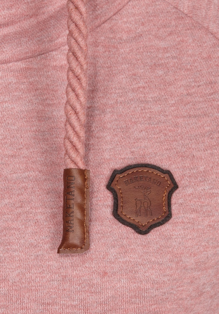 NaketanoDamenHoodieMandySpezial2301-0201PinkMelange-XS