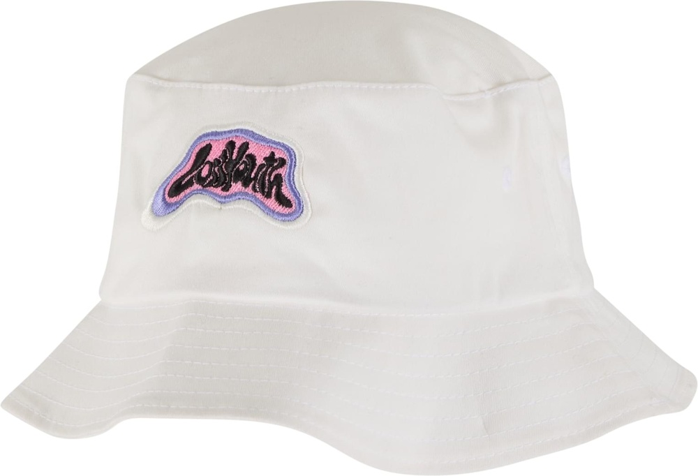 LostYouthHutBucketHatSunnySideUpLY393White