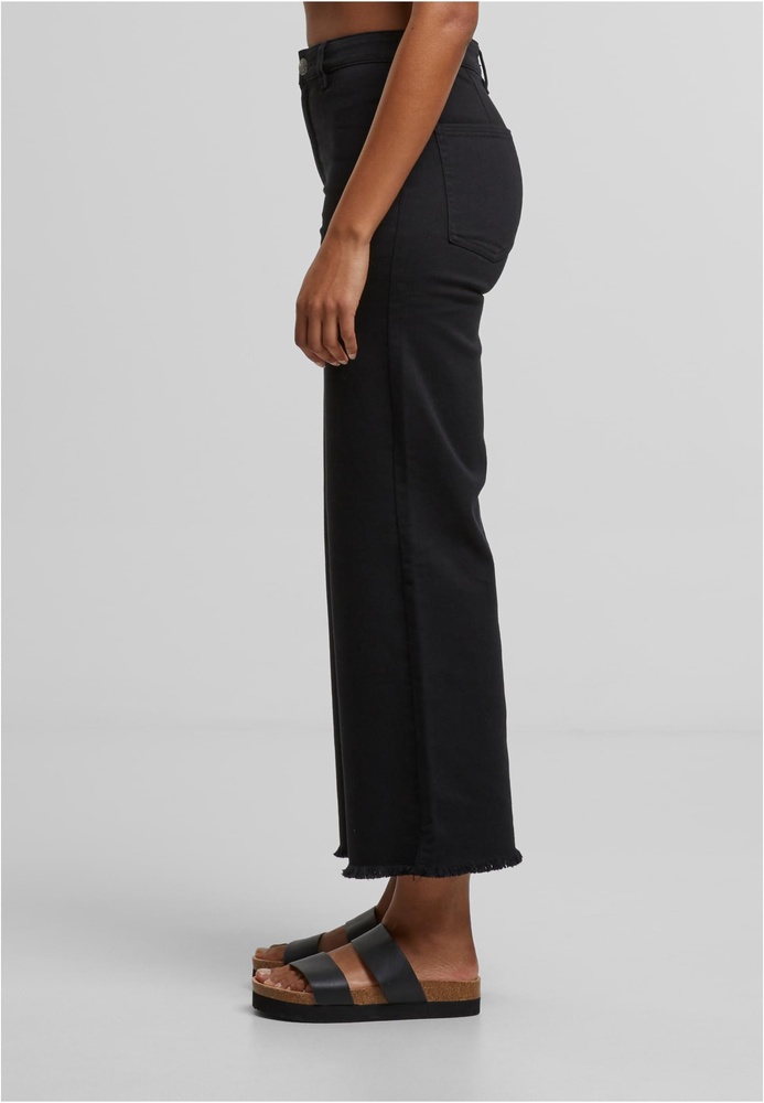 UrbanClassicsDamenJeanshosenLadiesRelaxedStraightFitDenimTB7546Black-26