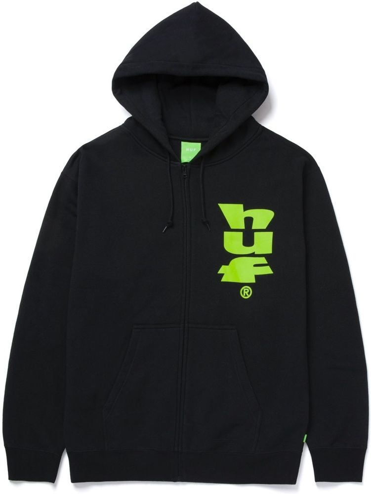 HUFMegablastHoodiePF00554Black-S