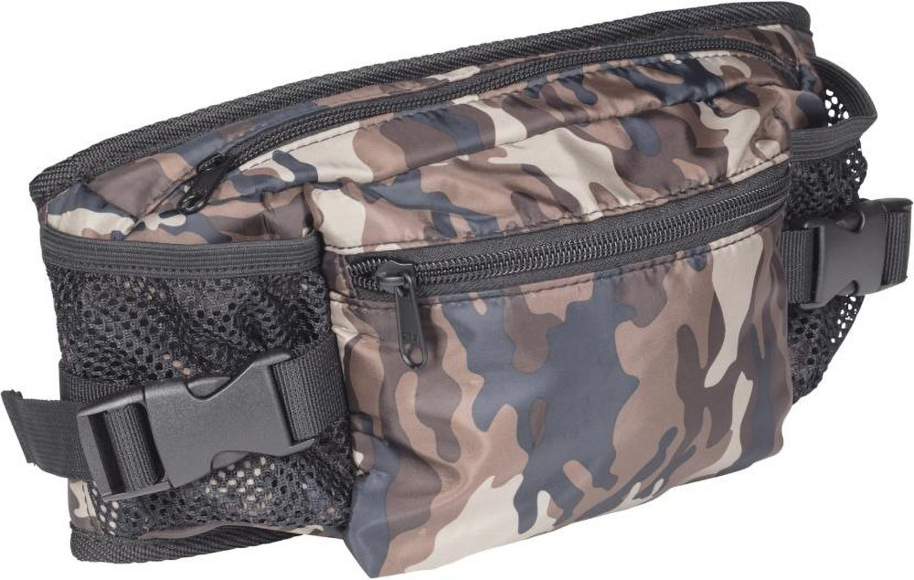 UrbanClassicsTascheNylonHipBagBlackBrowncamouflage