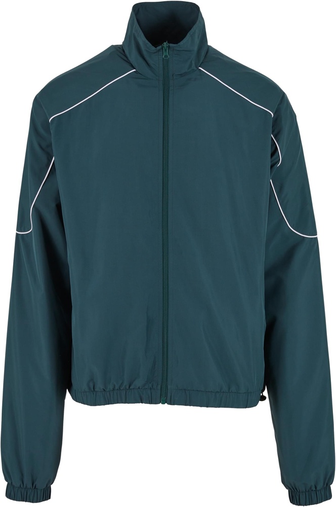 UrbanClassicsTrainingsjackePipedPanelTrackjacketTB7379Bottlegreen-3XL