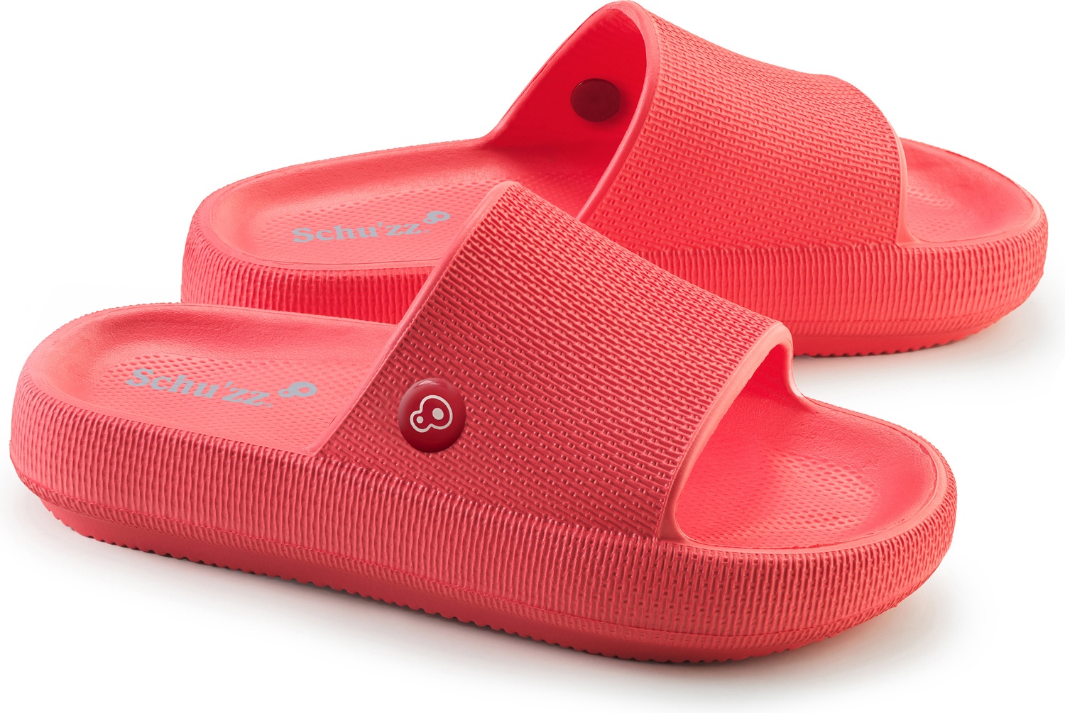 SchuzzSchuzzDamenBadelatschenCLAQUETTEFemmeCorailOrange-35-36