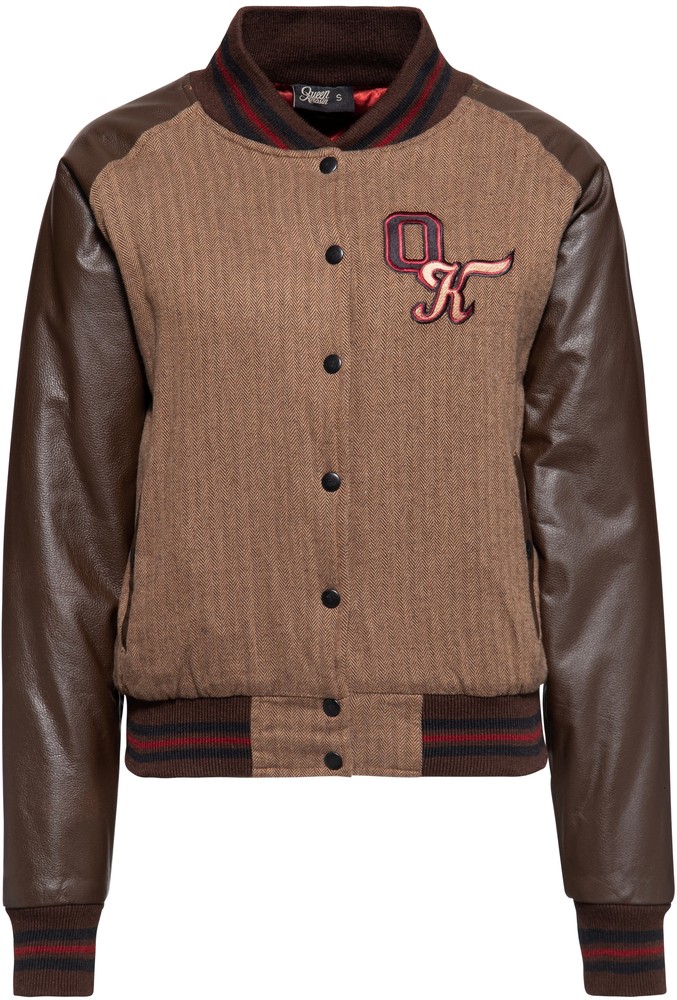 QueenKerosinCollegeJackeQKI19003Braun