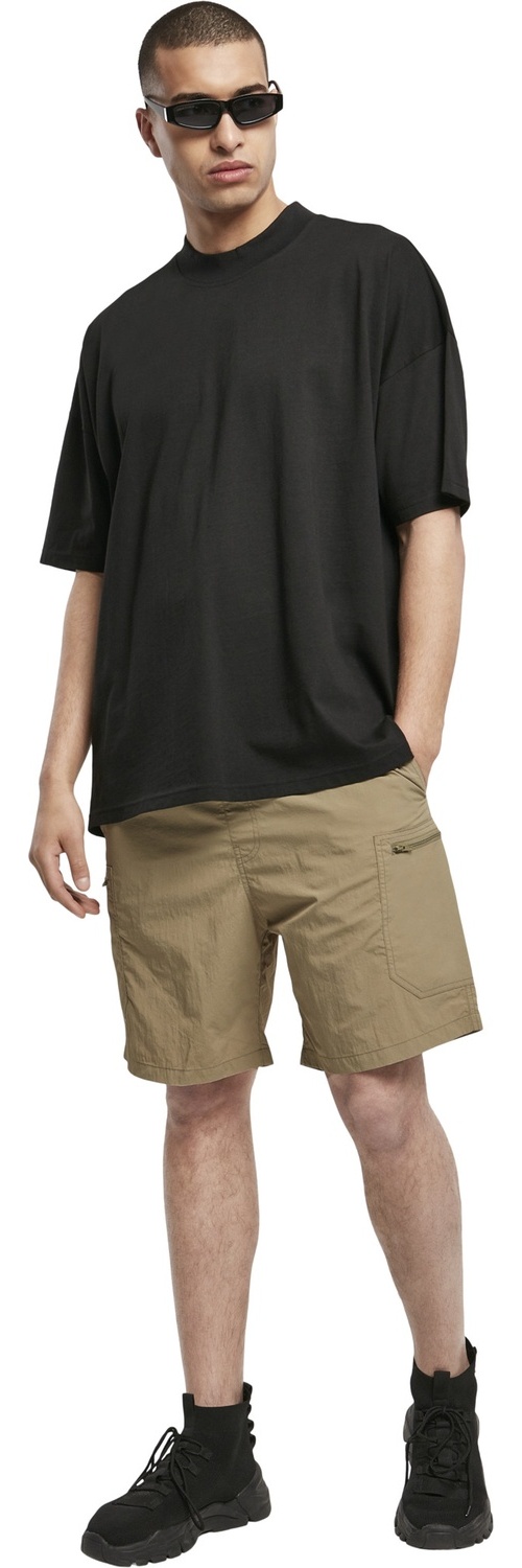 UrbanClassicsT-ShirtOversizedMockNeckTeeBlack