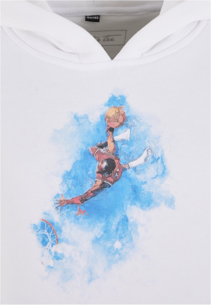 MisterTeeKinderBasketballCloudsHoodyKidsMT1482KH