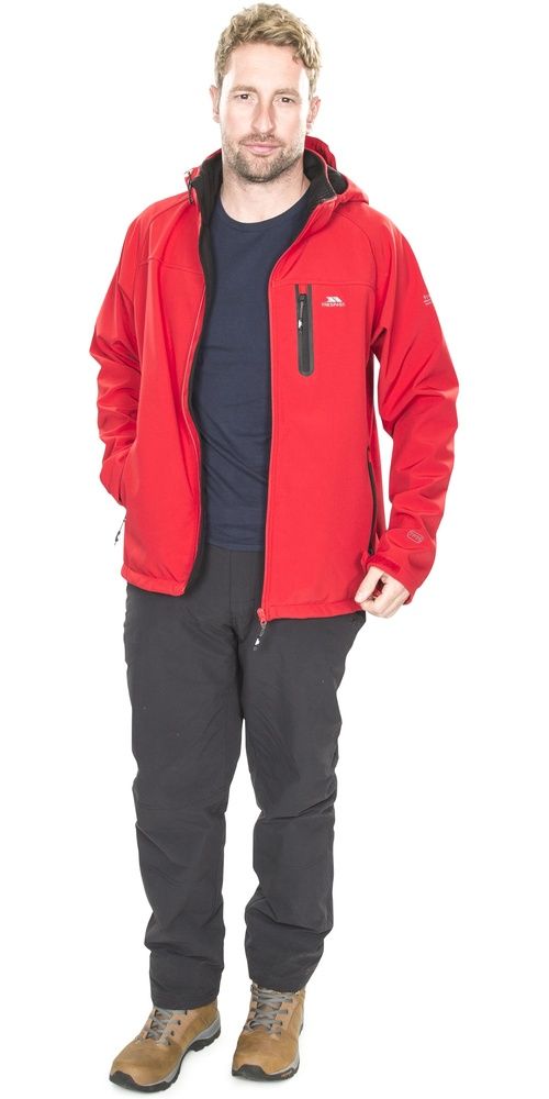 TrespassJackeAcceleratorIi-MaleSoftshellJacketTp75Red-XS