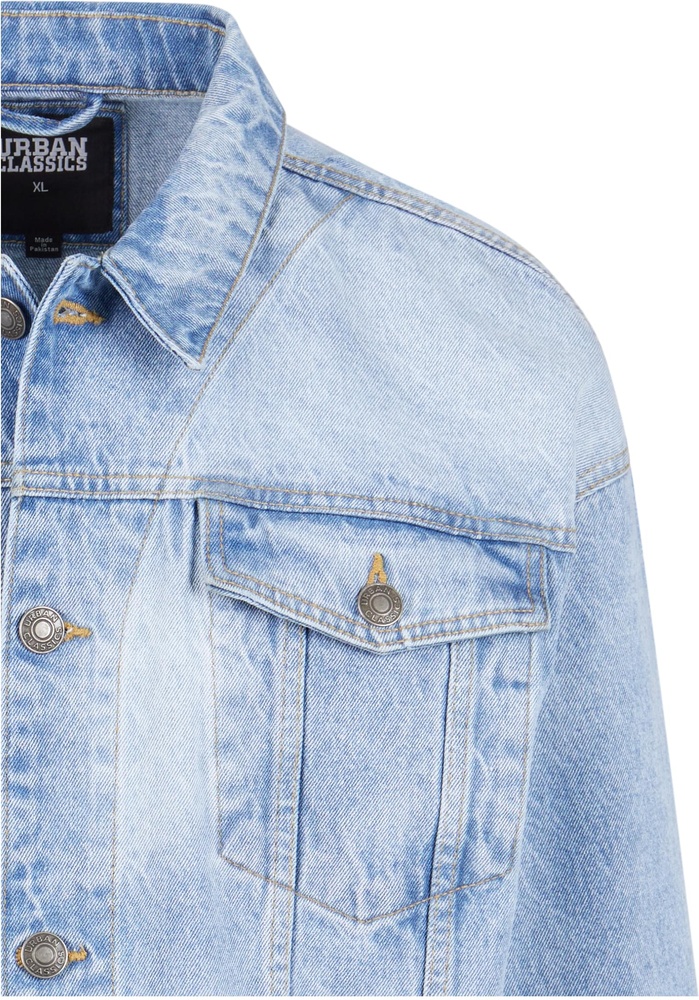 UrbanClassicsHeavyOunceBoxyDenimJacketTB6633NewLightBlueWashed-3XL