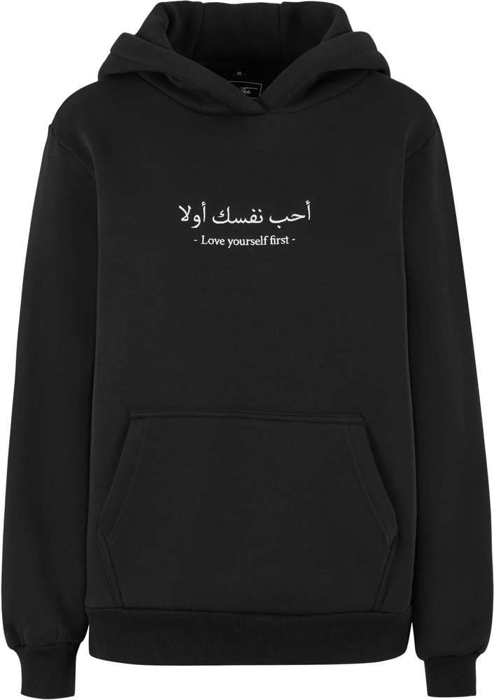 MissTeeDamenLoveYourselfFirstEMBFluffyHoodyMST277