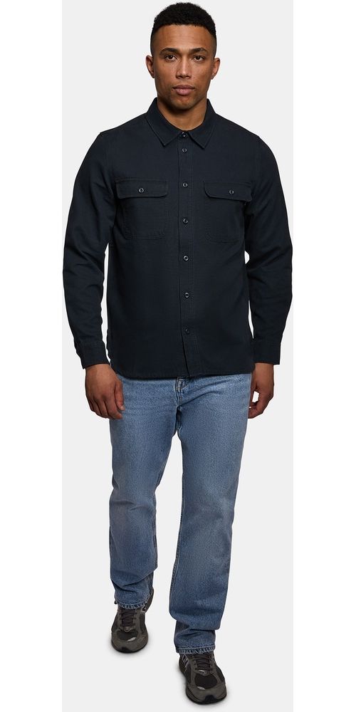VintageIndustriesHemdBaronShirt3551Black-S