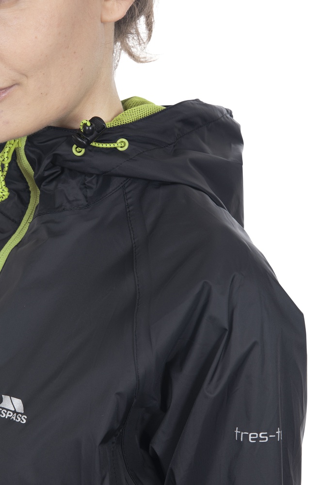 TrespassRegenjackeQikpacJacket-UnisexPackawayJacketTp75Black-L