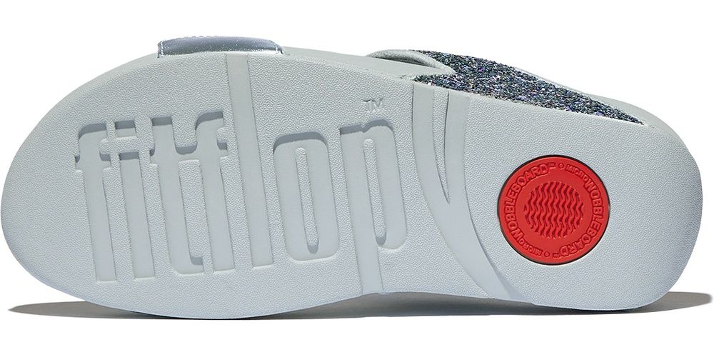 FitFlopDamenSandalenLuluMulti-TonalGlitterSlidesJE5QuietBlue-36