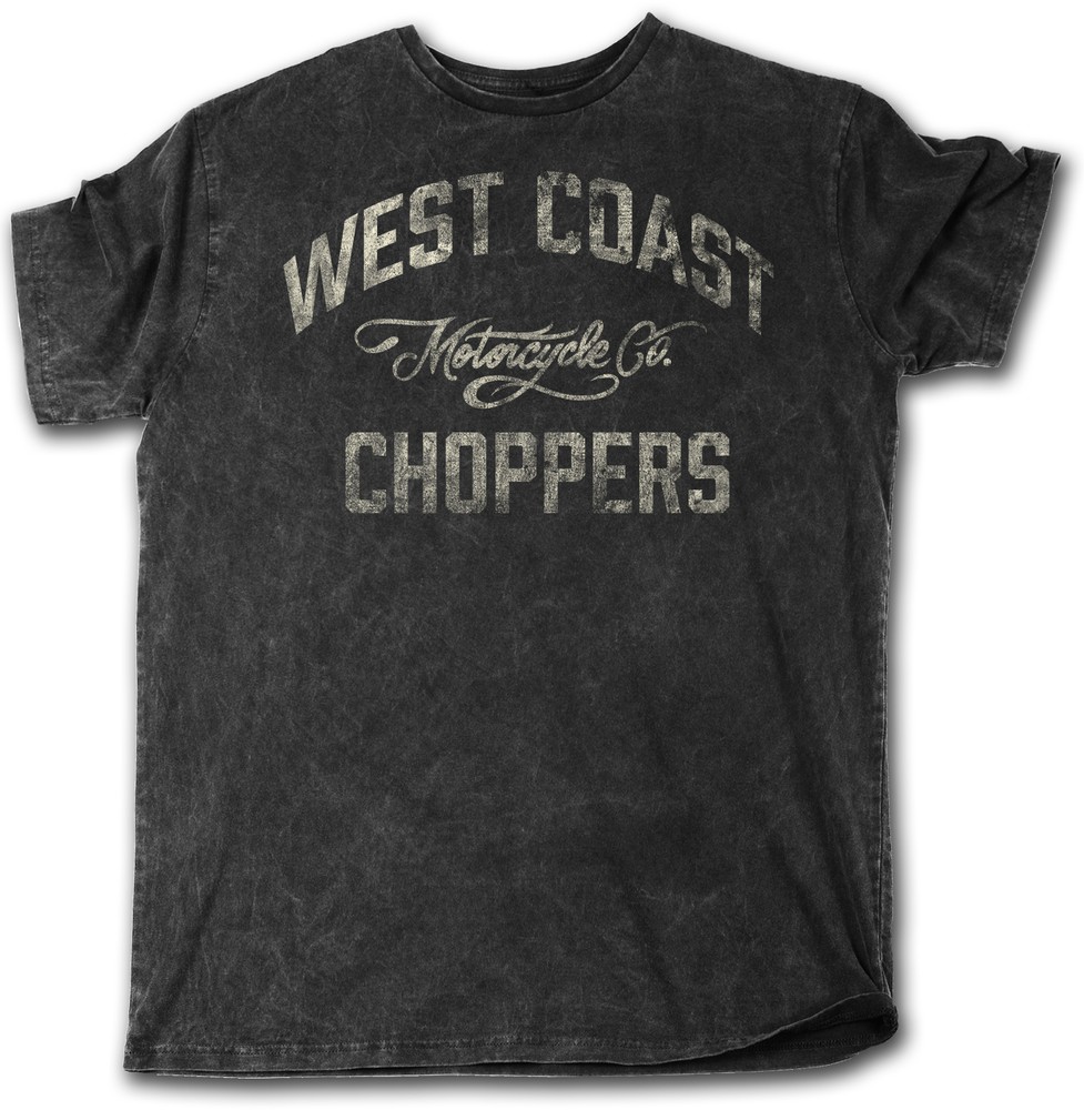 WCCWestCoastChoppersT-ShirtMotorcycleCoBlack