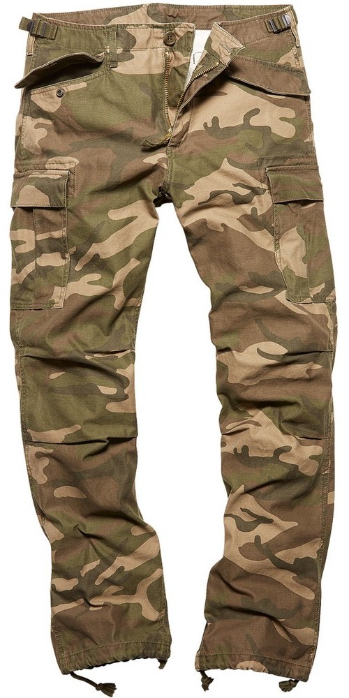 VintageIndustriesCargohoseM65HeavySatinPantsWoodland-XXS
