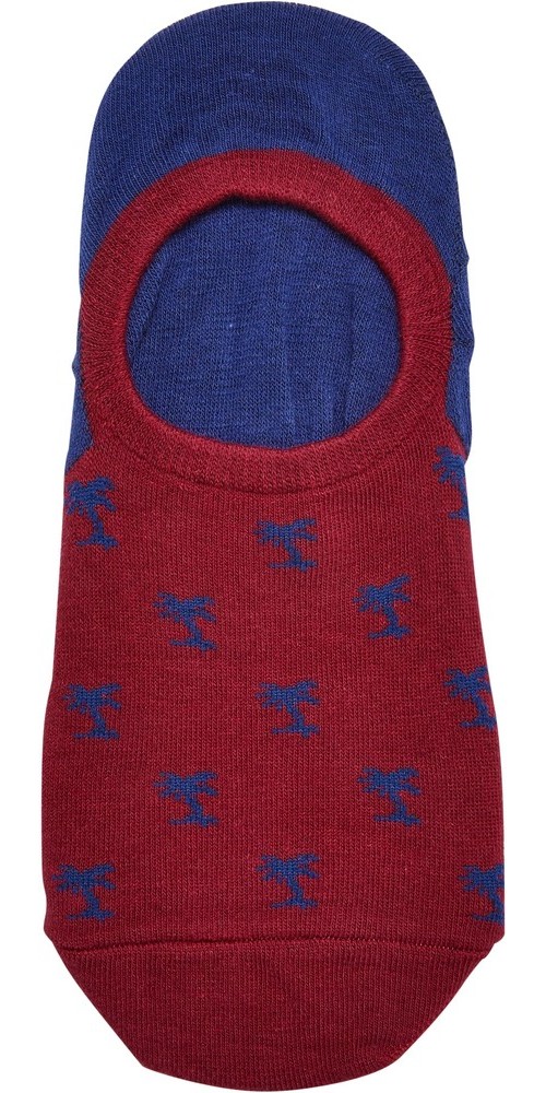 UrbanClassicsReccyledYarnInvisbilePalmtreeSocks4-PackMulticolor