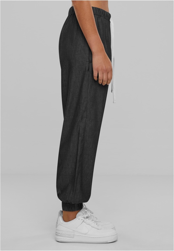 UrbanClassicsDamenLadiesLightDenimJogpantsTB6816Black-3XL