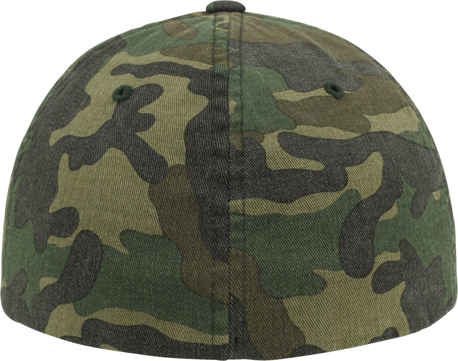 YUPOONGIncCapFlexfitGarmentWashedCamoCapinWoodland