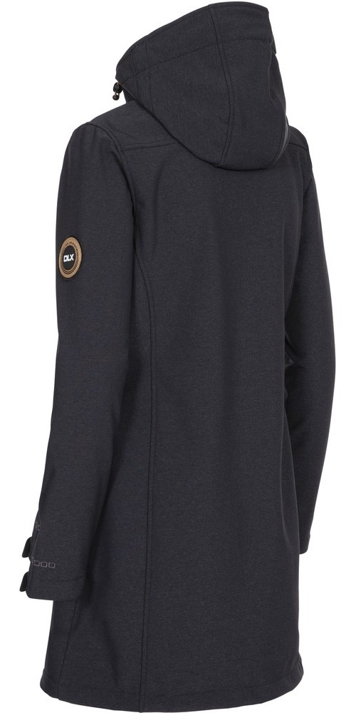 DLXDamenJackeMaria-FemaleDlxSoftshellJacketBlackMarl