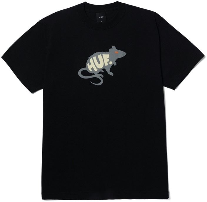 HUFMansBestFriendT-ShirtTS02183Black-S