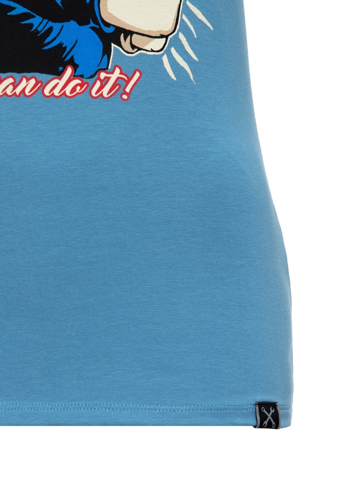 QueenKerosinDamenPrintT-ShirtMotorQueenICanDoItQKI11002