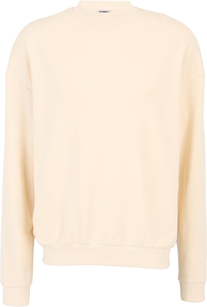 UrbanClassicsPulloverLightTerryCrewTB6663Whitesand-3XL