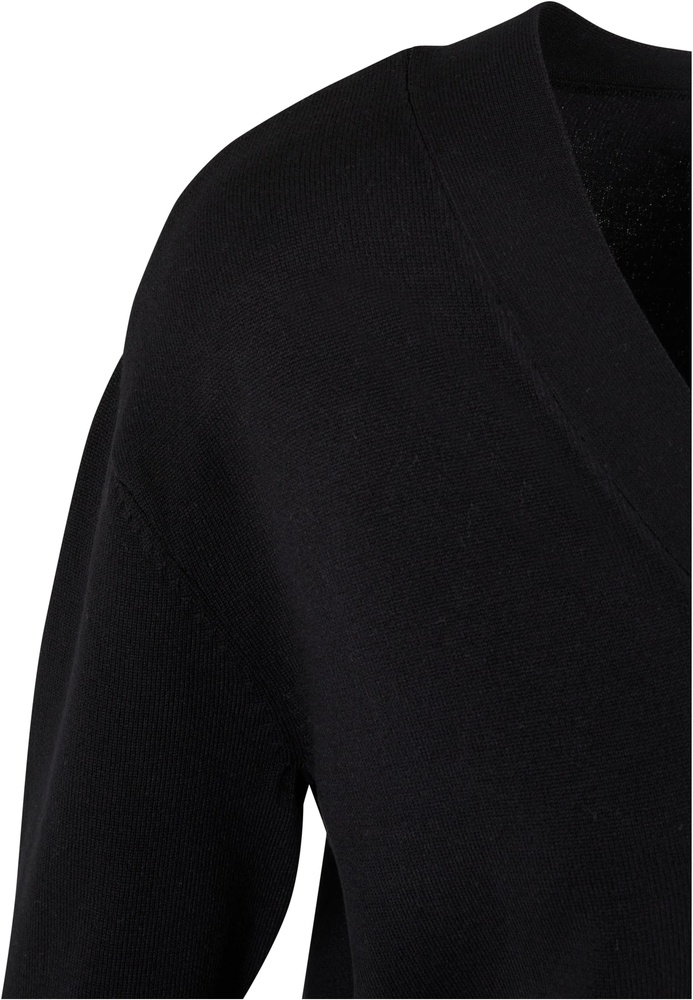 UrbanClassicsDamenLadiesKnittedCardiganTB6900Black-3XL