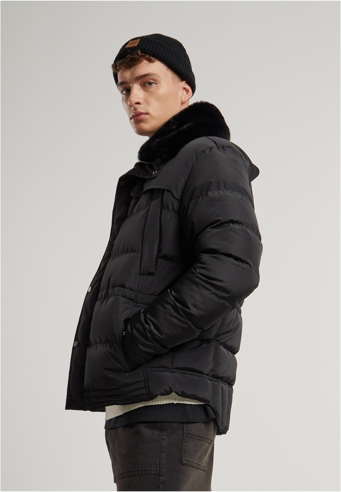 UrbanClassicsPufferJacketWithDetachableFurCollarTB7259