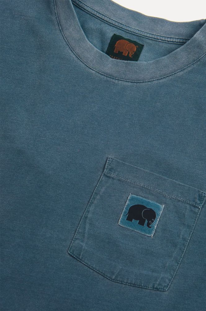 TrendsplantDamenT-ShirtWomensGarcetaPigmentDyedT-ShirtElmGreenGreen-XS